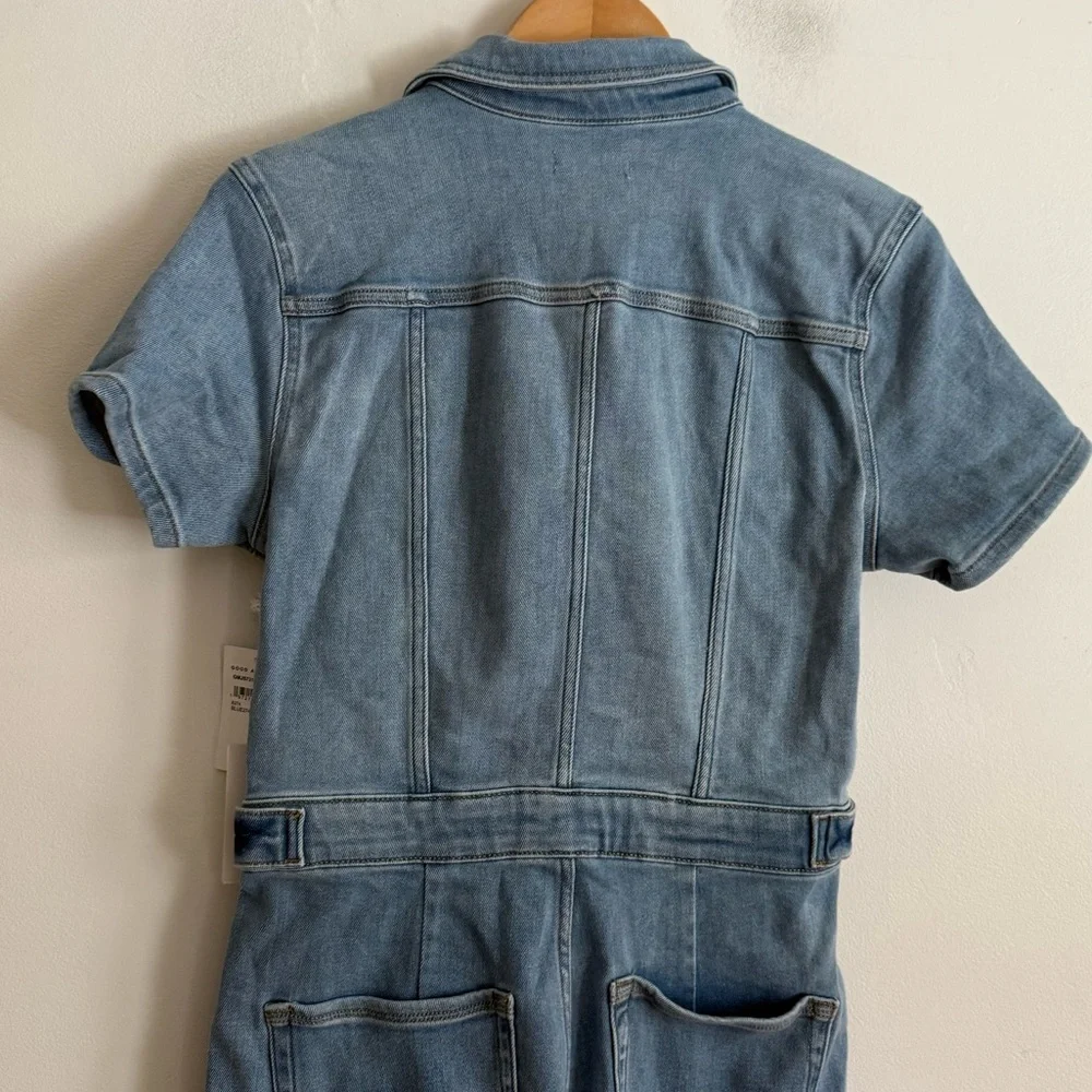 Good American Light Blue Fit for Success Jumpsuit - Picture 7 of 8